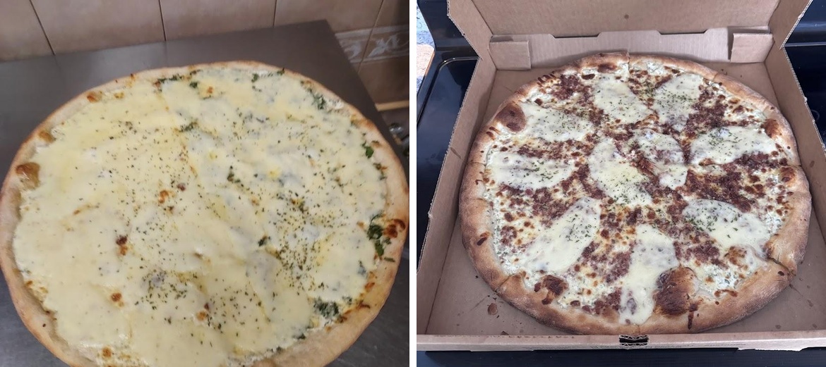 T J's New York Style Pizzeria Menu