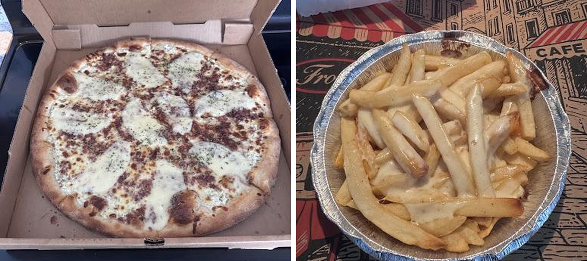 T J's New York Style Pizzeria Menu